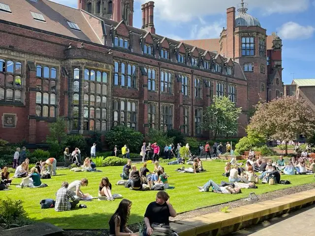 A German university campus
