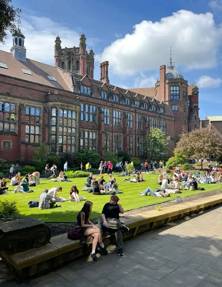 A German university campus
