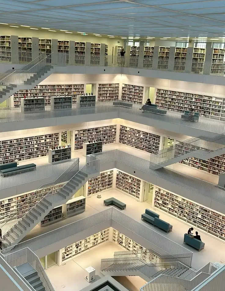 A German university library