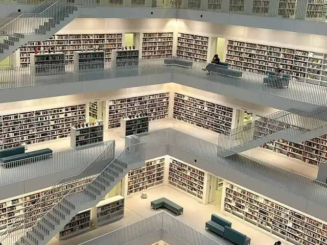 A German university library
